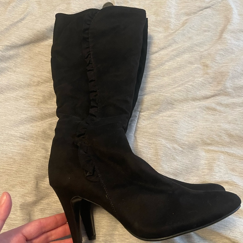 High heel boots
